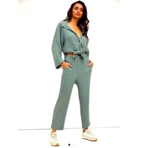 Free People All Mine One-Piece Natural Seagrass Sz. XS NWT